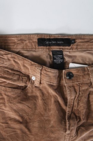 Γυναικείο κοτλέ παντελόνι Calvin Klein Jeans, Μέγεθος M, Χρώμα  Μπέζ, Τιμή 22,99 €