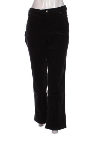 Pantaloni de velvet de femei Charter Club, Mărime XL, Culoare Negru, Preț 24,99 Lei