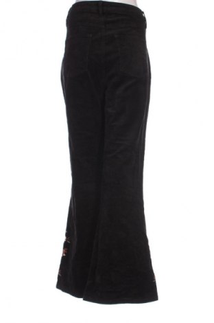 Pantaloni de velvet de femei Forever 21, Mărime XXL, Culoare Negru, Preț 44,99 Lei