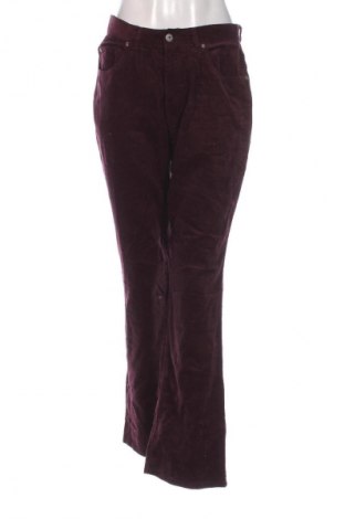 Pantaloni de velvet de femei Liz Claiborne, Mărime S, Culoare Mov, Preț 38,99 Lei