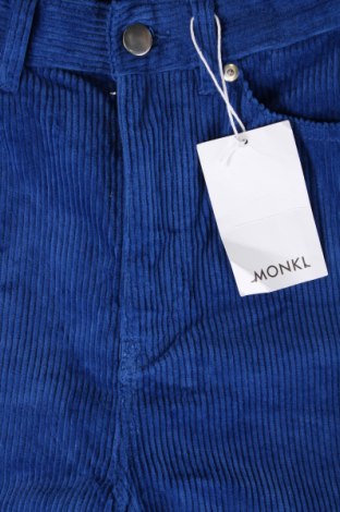 Дамски джинси Monki, Размер XS, Цвят Син, Цена 19,99 лв.