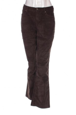 Pantaloni de velvet de femei Sonoma, Mărime M, Culoare Maro, Preț 24,99 Lei