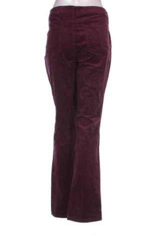 Pantaloni de velvet de femei St John's Bay, Mărime XL, Culoare Mov, Preț 48,99 Lei