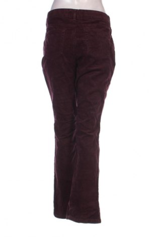 Pantaloni de velvet de femei St John's Bay, Mărime L, Culoare Roșu, Preț 95,99 Lei