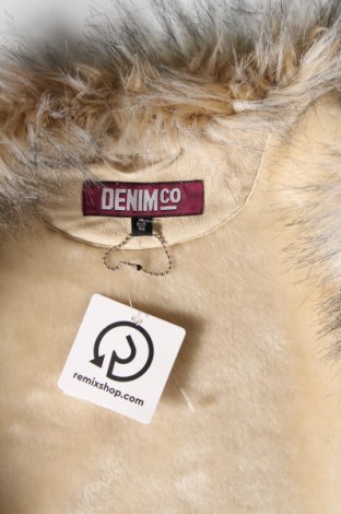 Damenweste Denim Co., Größe L, Farbe Beige, Preis € 12,49