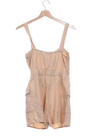 Women's short jumpsuit Bershka, Mărime M, Culoare Bej, Preț 77,70 Lei