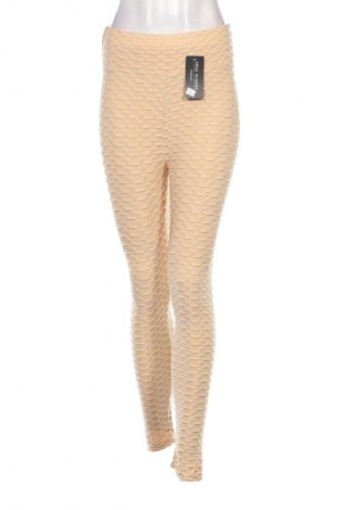 Damen Leggings, Größe L, Farbe Beige, Preis € 16,00