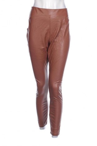 Damskie legginsy Laura Torelli, Rozmiar XL, Kolor Brązowy, Cena 33,99 zł