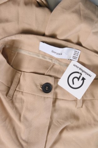 Damenhose Bershka, Größe XXS, Farbe Beige, Preis 10,49 €