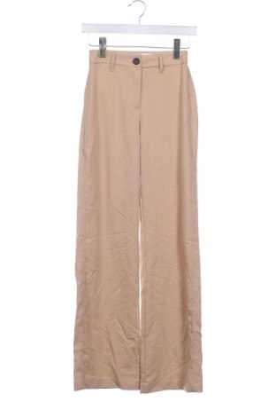 Damenhose Bershka, Größe XXS, Farbe Beige, Preis 10,49 €