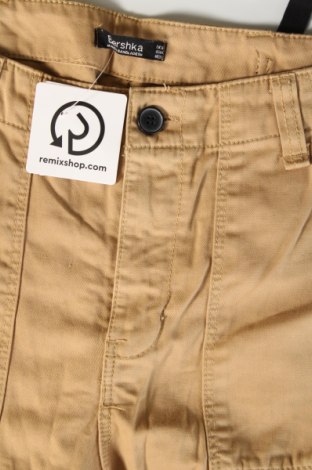 Damenhose Bershka, Größe S, Farbe Beige, Preis 9,99 €