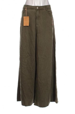 Pantaloni de femei Desigual, Mărime L, Culoare Verde, Preț 357,00 Lei