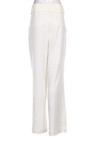 Pantaloni de femei H&M, Mărime L, Culoare Ecru, Preț 73,96 Lei