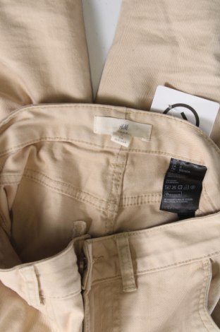 Damenhose H&M L.O.G.G., Größe XXS, Farbe Beige, Preis € 10,99