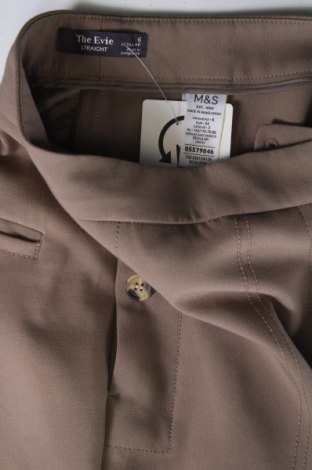 Pantaloni de femei Marks & Spencer, Mărime XS, Culoare Bej, Preț 48,99 Lei