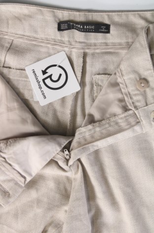 Pantaloni de femei Zara, Mărime XS, Culoare Bej, Preț 35,99 Lei