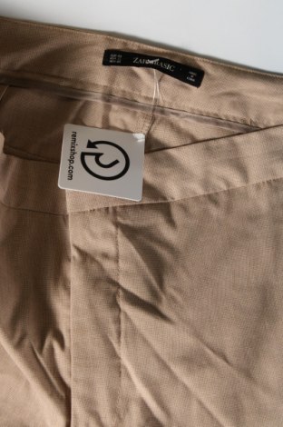 Pantaloni de femei Zara, Mărime L, Culoare Bej, Preț 88,99 Lei