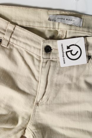 Pantaloni de femei Zara, Mărime M, Culoare Bej, Preț 35,99 Lei