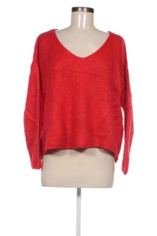 Damenpullover, Größe M, Farbe Rot, Preis € 3,99