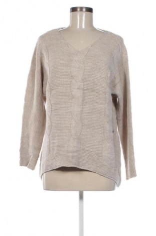 Damenpullover, Größe L, Farbe Beige, Preis 9,99 €