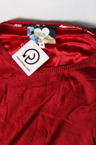 Damenpullover ANNI FOR FRIENDS, Größe XL, Farbe Rot, Preis 21,99 €