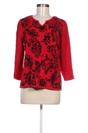 Damenpullover Alfred Dunner, Größe S, Farbe Rot, Preis 20,99 €