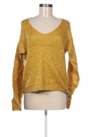 Damenpullover Amelie & Amelie, Größe L, Farbe Gelb, Preis 10,49 €