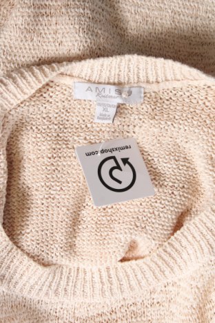 Damenpullover Amisu, Größe XL, Farbe Beige, Preis € 8,49