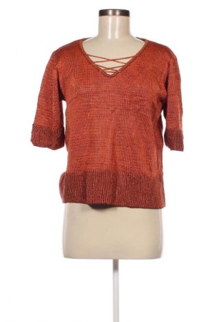 Damenpullover Biba, Größe M, Farbe Orange, Preis 3,99 €