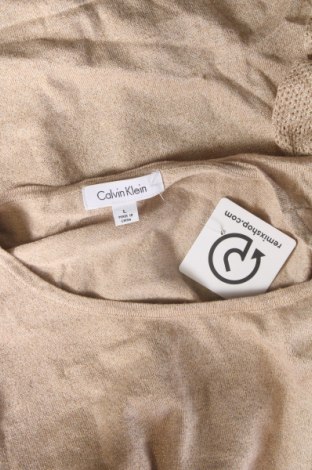 Damski sweter Calvin Klein, Rozmiar L, Kolor Beżowy, Cena 154,99 zł