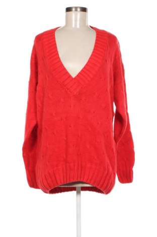 Damenpullover Contrast, Größe L, Farbe Rot, Preis € 28,99