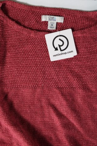 Damenpullover Croft & Barrow, Größe M, Farbe Rot, Preis 10,49 €