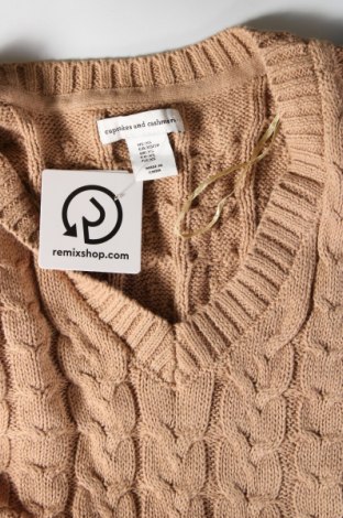 Damenpullover Cupcakes and Cashmere, Größe XS, Farbe Beige, Preis € 19,99