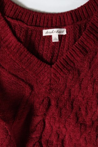 Damenpullover Derek Heart, Größe L, Farbe Rot, Preis € 20,49