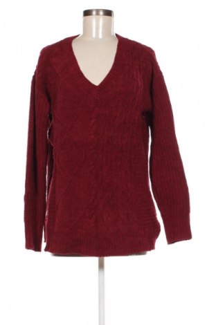 Damenpullover Derek Heart, Größe L, Farbe Rot, Preis 9,49 €