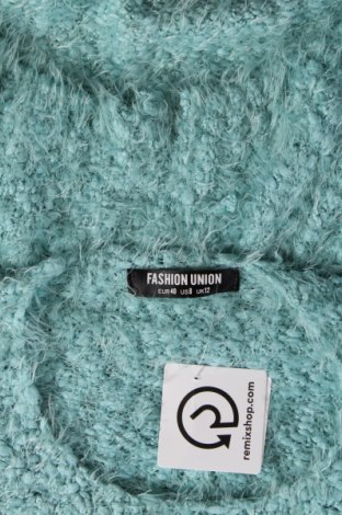 Pulover de femei Fashion Union, Mărime M, Culoare Verde, Preț 67,99 Lei