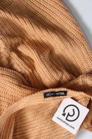 Damski sweter Fashion nova, Rozmiar S, Kolor Beżowy, Cena 53,99 zł