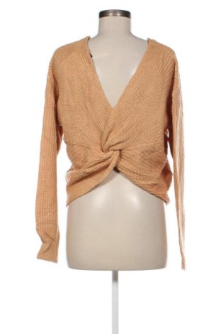 Damenpullover Fashion nova, Größe S, Farbe Beige, Preis 3,99 €