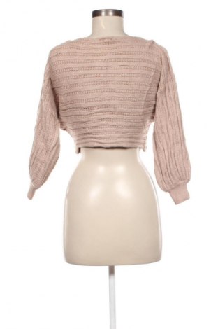 Damenpullover Fashion nova, Größe S, Farbe Beige, Preis 9,49 €