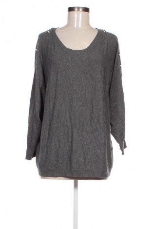 Damenpullover George, Größe S, Farbe Grau, Preis 5,99 €