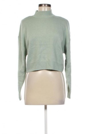 Дамски пуловер H&M Divided, Размер S, Цвят Зелен, Цена 9,99 лв.