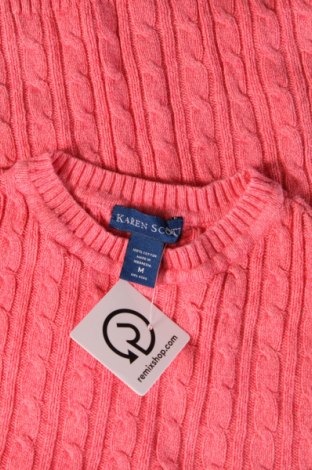 Damski sweter Karen Scott, Rozmiar M, Kolor Czerwony, Cena 46,99 zł