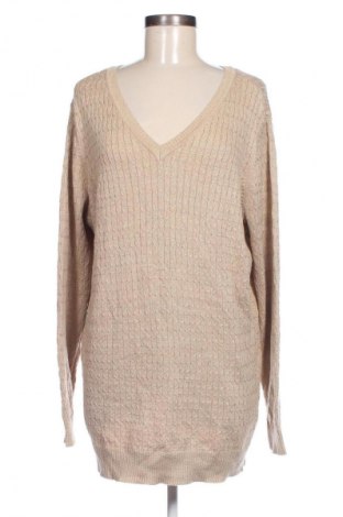 Damenpullover Laura Scott, Größe XXL, Farbe Beige, Preis 11,49 €