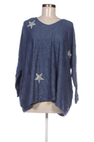 Damenpullover NEW COLLECTION, Größe M, Farbe Blau, Preis 16,99 €