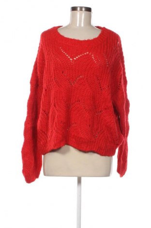 Damenpullover ONLY, Größe L, Farbe Rot, Preis 18,99 €