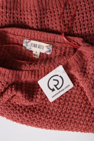 Damenpullover Pink Rose, Größe L, Farbe Rot, Preis 11,99 €