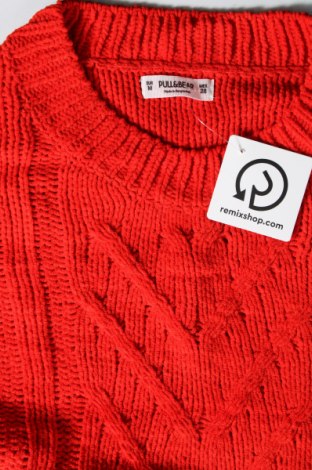 Dámský svetr Pull&Bear, Velikost M, Barva Červená, Cena  289,00 Kč