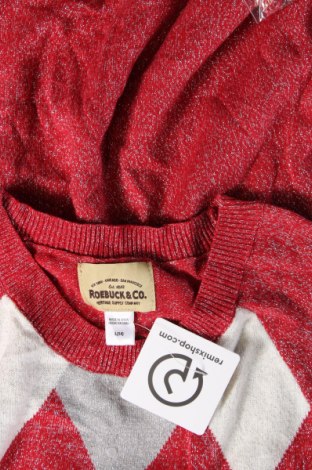 Damenpullover Roebuck & Co., Größe L, Farbe Rot, Preis € 10,49