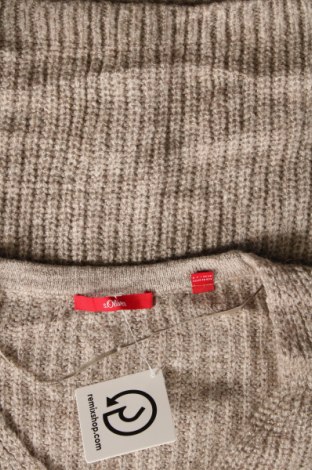 Damenpullover S.Oliver, Größe L, Farbe Grau, Preis 13,49 €