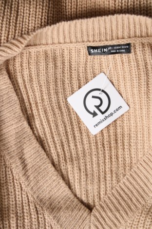 Damenpullover SHEIN, Größe L, Farbe Beige, Preis € 20,49